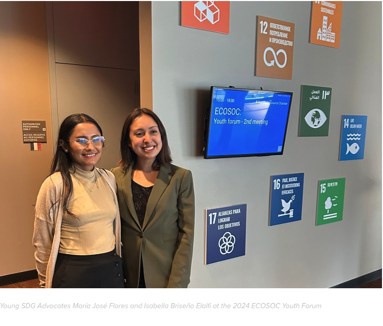 ✨Vibrant recap of the @UNECOSOC Youth Forum 2024! Dive into the highlights with Isabella, as she shares her experiences and key takeaways alongside fellow young SDG advocates. Discover the power of #youth voices in driving sustainable change: jointsdgfund.org/article/nothin…