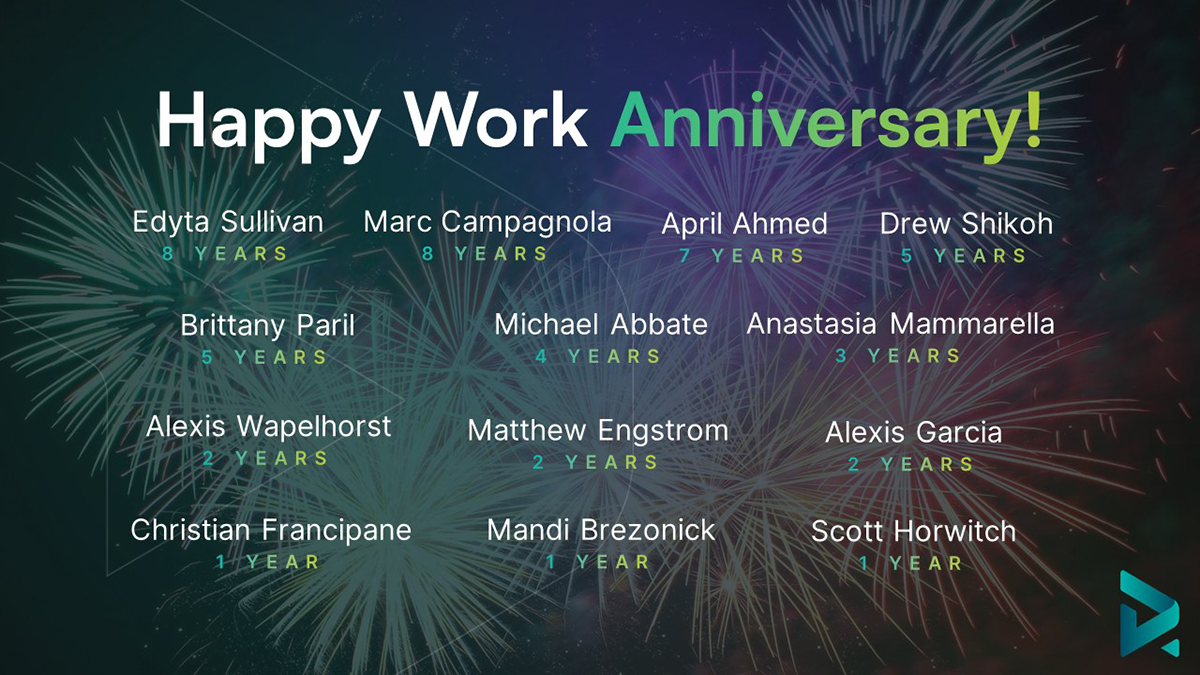 Sending a huge congratulations to all of our Remediers who are celebrating a work anniversary this month! 👏

#DigitalRemedy #WorkAnniversaries #WorkAnniversary #WorkMilestone #EmployeeAppreciation #EmployeeSpotlight #CompanyCulture