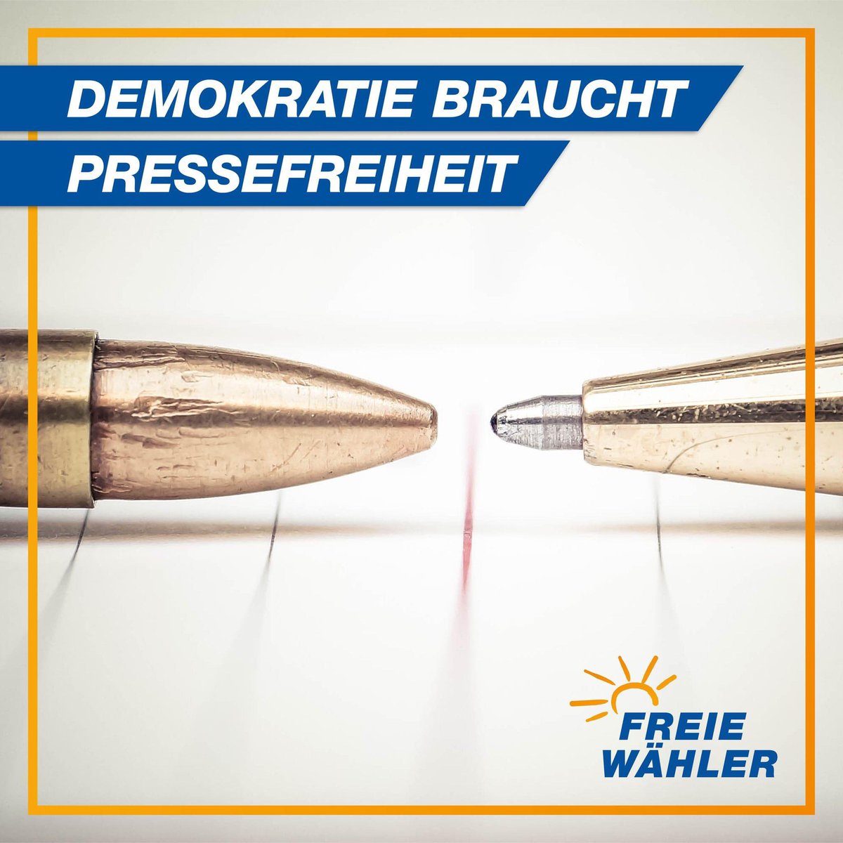 Pressefreiheit europaweit schützen! 📃🖊️

#Pressefreiheit #Journalist #Presse #Journalismus #Redaktion

Am heutigen Internationalen Tag der Pressefreiheit muss erneut auf die große Bedeutung der unabhängigen Berichterstattung für unsere Demokratie hingewiesen werden. 

Gerade…