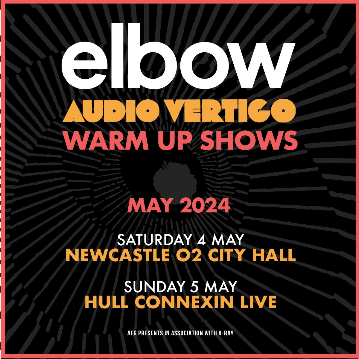 Tonight @Elbow are here for for a warm up show before the 'AUDIO VERTIGO' tour starts 🙌 With support from @JescaHoop. Doors at 7pm. Our usual security measures are in place - no bags bigger than A4 - please check our pinned tweet for details 🙏