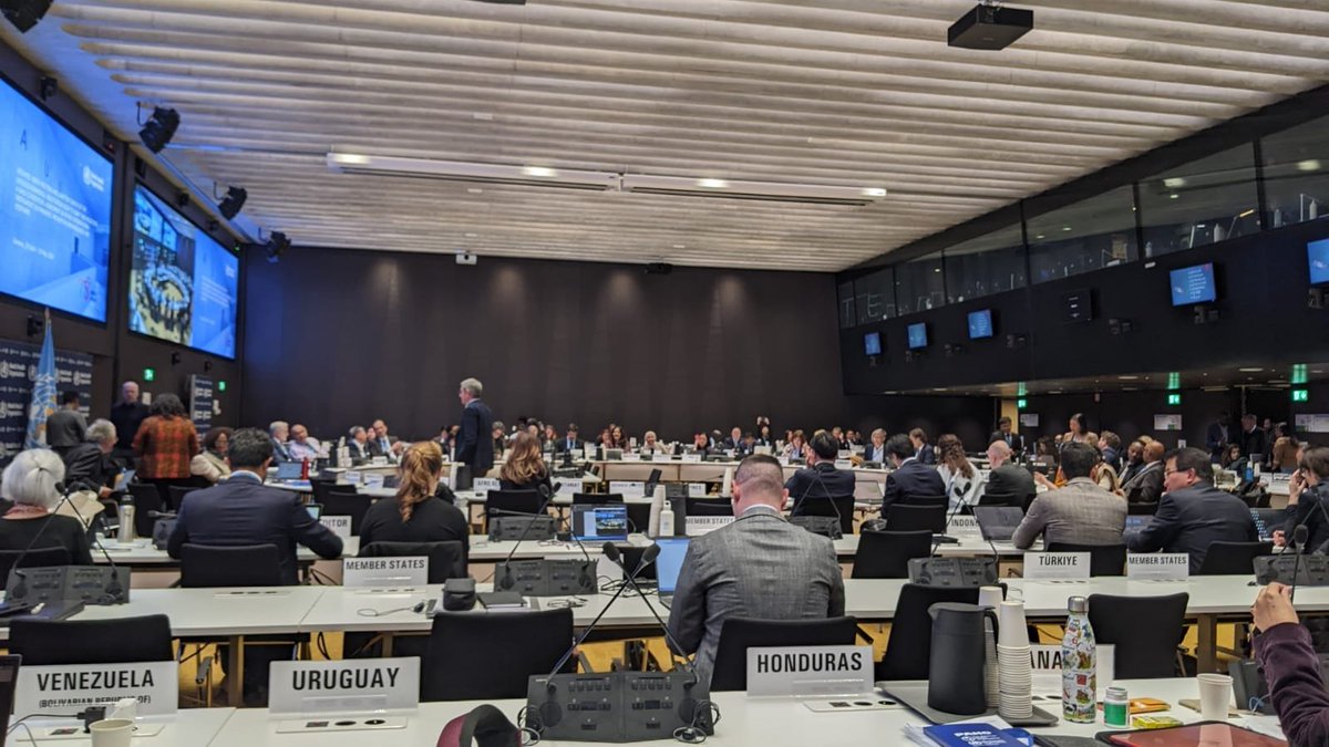 🚨This afternoon stakeholders were invited to a Stocktaking by the Intergovernmental Negotiating Body (INB) for #PandmicAccord. 📝 Co-chairs reviewed the INB mandate and noted substantial revisions had been made to Articles 6, 17, 19, and 20. 🧵