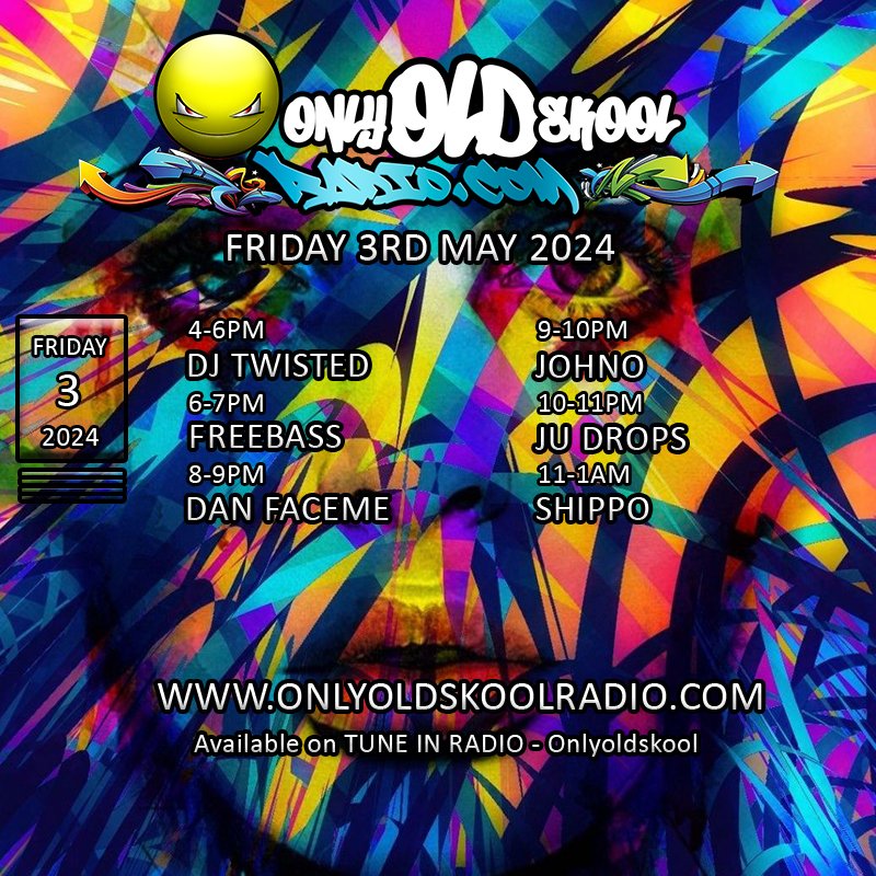 Boom !! its Pre 93 tonight so expect underground classics and bangers  so tune in and see yall in chat👉
linktr.ee/OnlyOldSkoolRa…
#onlyoldskool #oldskool #onlyoldskoolradio #oldskoolmusic #oldschool #iloveoldskool #rave #raver #hardcore