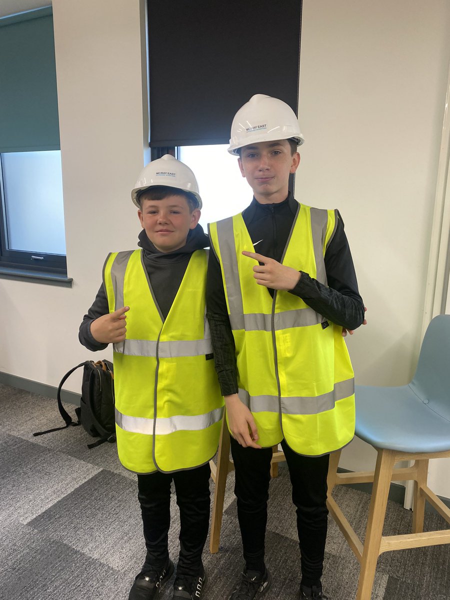 My Industrial Cadet Bronze Award teams enjoyed their visit down to the harbour today learning about all the work that goes into offshore wind farms. 
There are so many opportunities available to them right on their doorstep! 🤩 <a href="/BrochSci/">Fraserburgh Academy Science Department</a> <a href="/FraserburghAcad/">Fraserburgh Academy</a> <a href="/ScotSTEMAmb/">STEM Ambassadors in Scotland</a> <a href="/SSERCSTEM/">SSERC STEM Programmes</a>