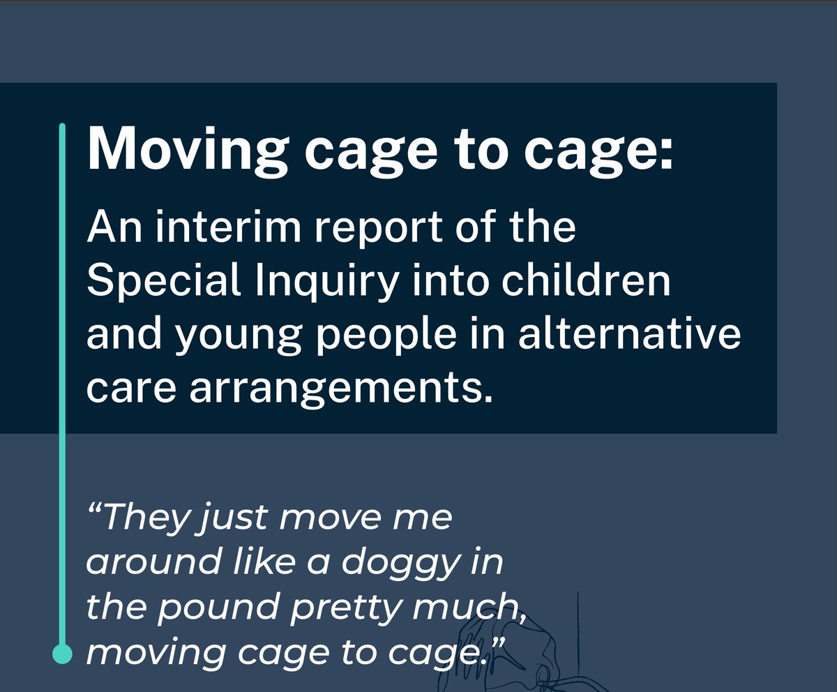 📚 Added to the BCN Library: 'Moving Cage to Cage: An Interim Report of the Special Inquiry into Children and Young People in Alternative Care Arrangements': It focuses on hearing the lived experiences of children & young people in alt. care arrangements. bit.ly/3UIJYNr