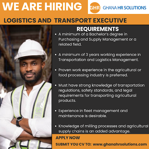 ghanahrsolution's tweet photo. HIRING!!! HIRING!!! HIRING!!!

Know anyone in the Logistics and Transport field?
Like and share to help interested persons https://t.co/SxBKYANbl9