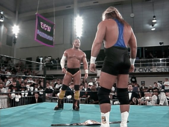 26 Years Ago Today At ECW Wrestlepalooza 1998 @TheFranchiseSD Versus @TheRealAlSnow For The ECW Championship