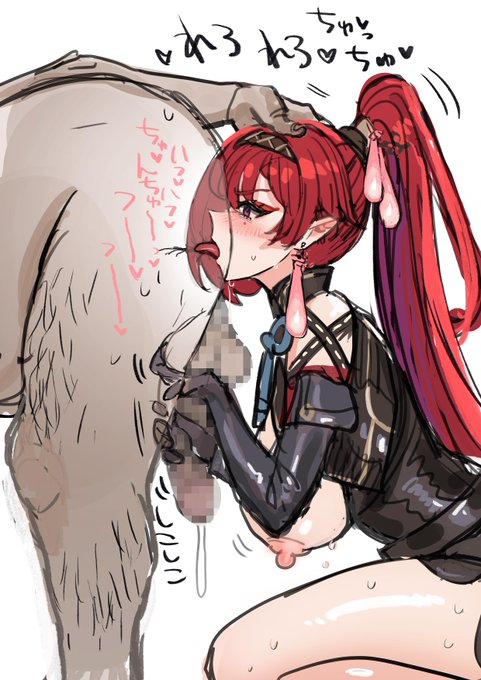 鳴潮の吟霖(インリン)さんアナル舐め(お題箱) 