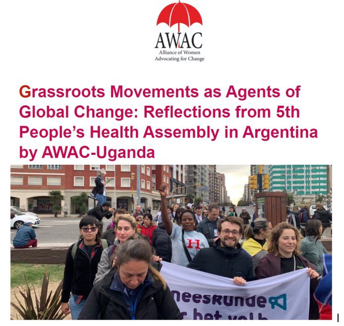 Did you miss our recent debrief on #PHA5, especially our participation through the side event on “Struggle for sexual and reproductive health in oppressive contexts”?, we have got you covered through a blog below titled, “Grassroots Movements as Agents of Global Change:…