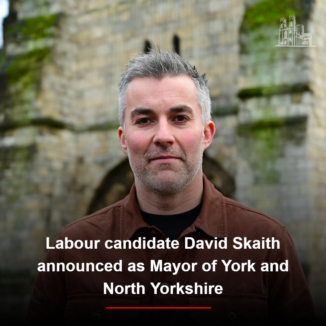 BREAKING: David Skaith has been voted the inaugural Mayor of York and North Yorkshire