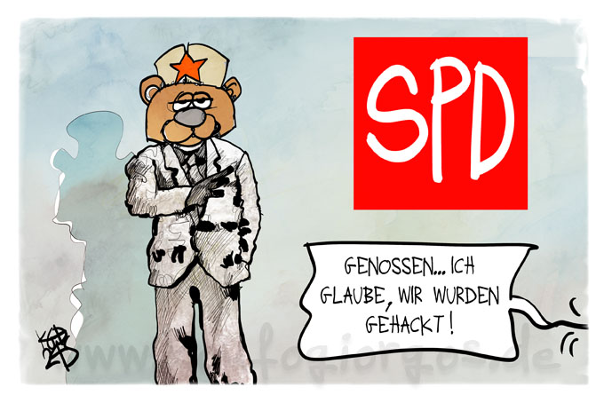Cyberangriff auf die #SPD