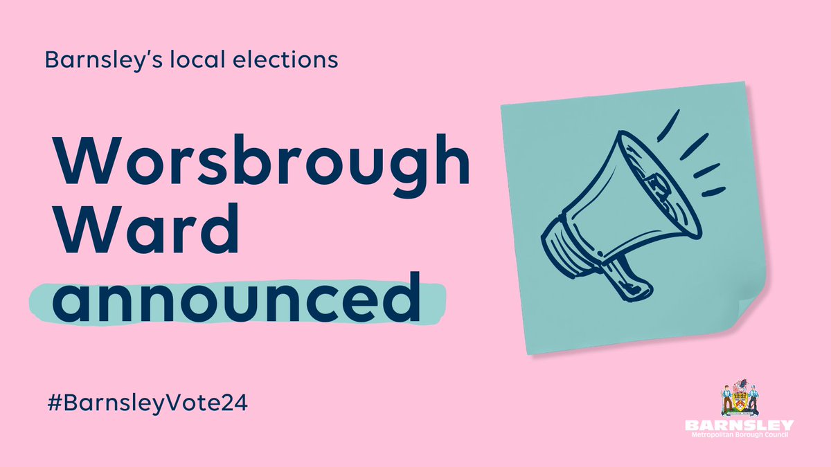 LOCAL ELECTIONS RESULT 📣 Worsbrough Ward: Roy Bowser, Labour Party re-elected. Number of registered electors: 7,376 Total number of ballot papers received: 1,718 Turnout: 23.29% Full results are available at barnsley.gov.uk/LE24. #BarnsleyVote24