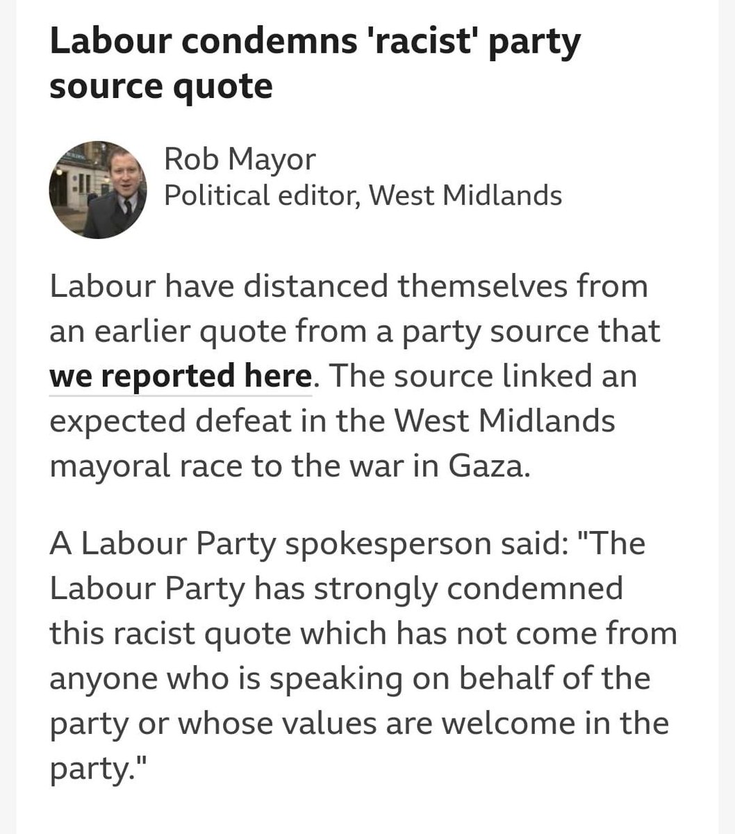 Bit of a blow for one of Keir’s people here, finding out they’re not welcome in the party. Luckily for them it’s just for show.