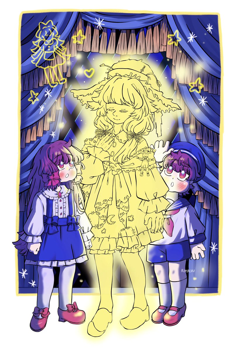 Twins and Rozenmarine Golden Girl
#PocketMirror #LittleGoodyTwoShoes