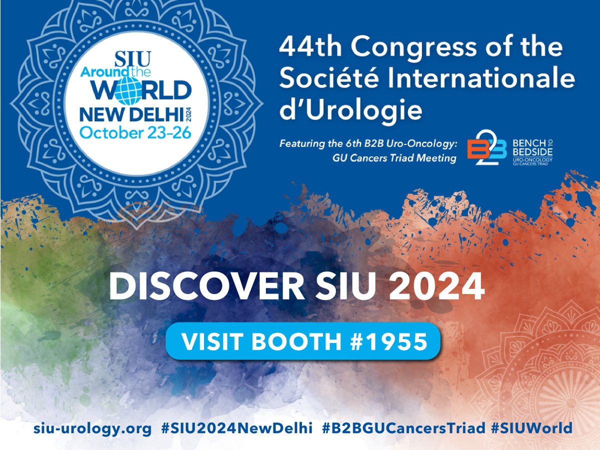 🌎📢 We are pleased to be in San Antonio for #AUA24 and to have the opportunity to meet our members and many partners from around the world.👋 Join us at booth 1955 to learn more about #SIU2024NewDelhi. 🔎Have your questions answered, 📚Learn more about this year’s scientific…