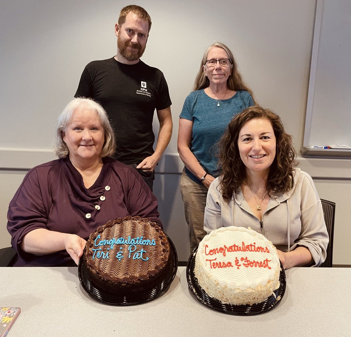 Our faculty are awesome!! Congratulations on your promotions 🎉Dr. Teri Belecky-Adams, Professor; Dr. Forrest Brem, Senior Lecturer; Dr. Patricia Clark, Teaching Professor; Dr. Teresa Mastracci, Associate Professor with tenure. We couldn’t be more proud 💫