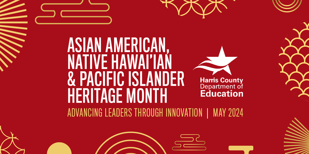 As #HCDE celebrates Asian American & Pacific Islander (AAPI) Heritage Month, we honor the visionaries and trailblazers who shaped history. Let's also use May to reflect on the importance diversity, inclusion and unity have on the future of Harris County learners. #MakeAnImpact