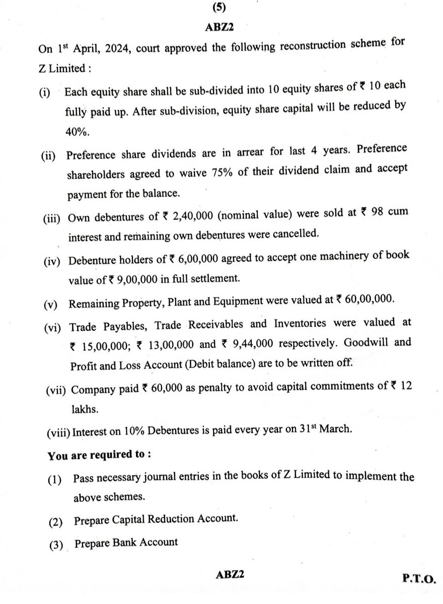 Advanced Accounting - CA Intermediate - Question Paper 

(14 pages) 

Exam date 03/05/2024 

#caexams #caintermediate #castudents #icai #icaiexams