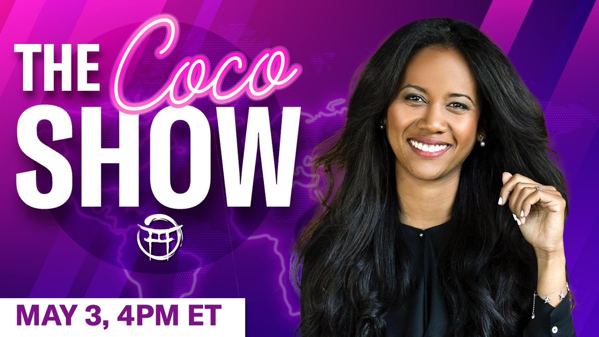 🔥 THE COCO SHOW WITH SPECIAL GUEST!

TODAY AT 4 PM EST

🔴VIDEO: rumble.com/v4supib-the-co…

🙏RETWEET 🙏
#WOO
@MorigeauJanine @megmoonbeam_ @PatteeuwJens
@clif_high @RealistNews @TheOfficial_FFG
@CryptoNana4LTC @ConspiracyWATCH @alexis_cossette @RealCandaceO @AscOrgonite