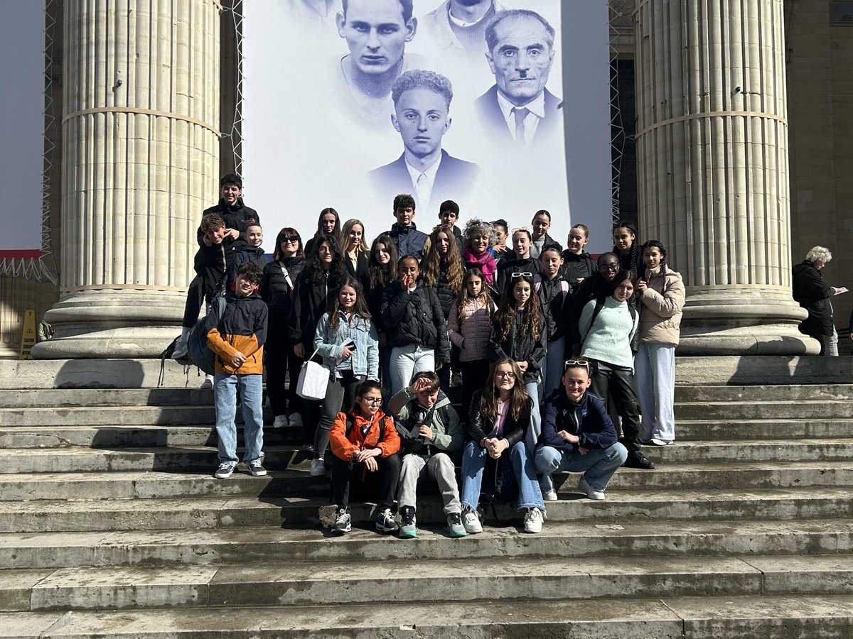 Du 7 au 11 avril, une classe de 3e du collège Anatole France de Limoges a participé à un séjour citoyen à Paris. Au programme : 🇫🇷 Visite de l'@AssembleeNat et découverte de lieux parisiens emblématiques : Tour Eiffel, Sénat, @operagarnier. ℹ️+ d'info : ac-limoges.fr/sejour-citoyen…