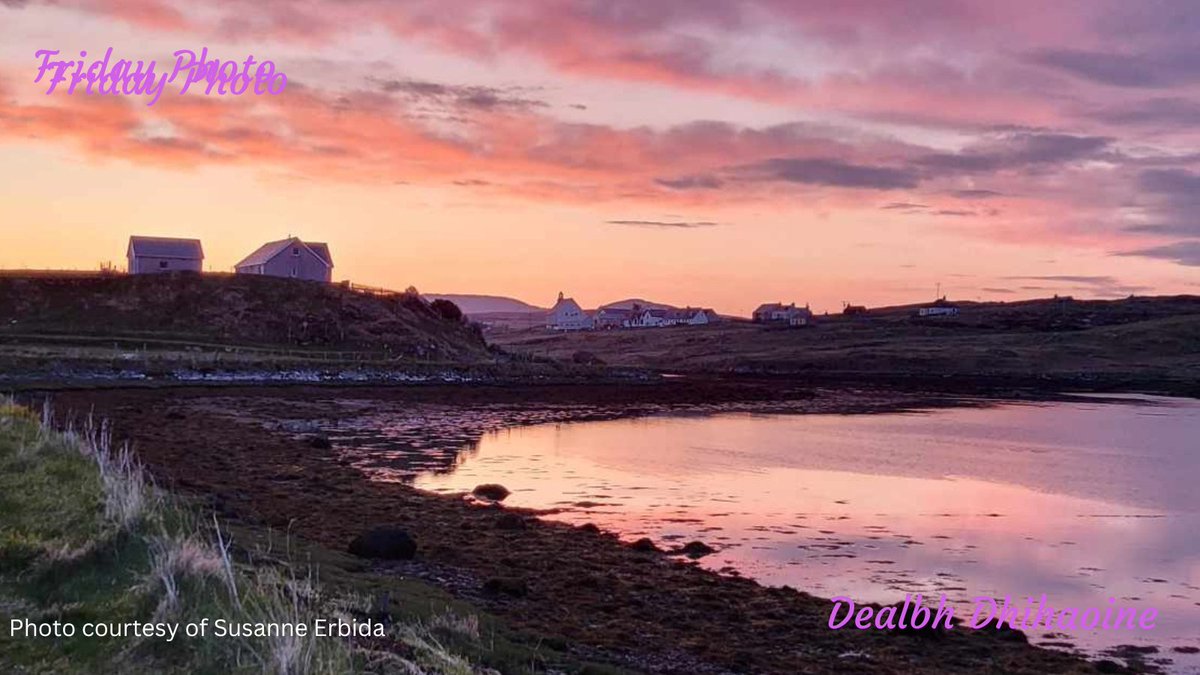 What a glorious May Day in Carloway. Stunning image, taken by Susanne Erbida from the pier road, very early in the morning. We hope you are all enjoying this superb spell of sunshine.
#fridayphoto #dealbhdhihaoine #carlowayestatetrust #communityownedestate