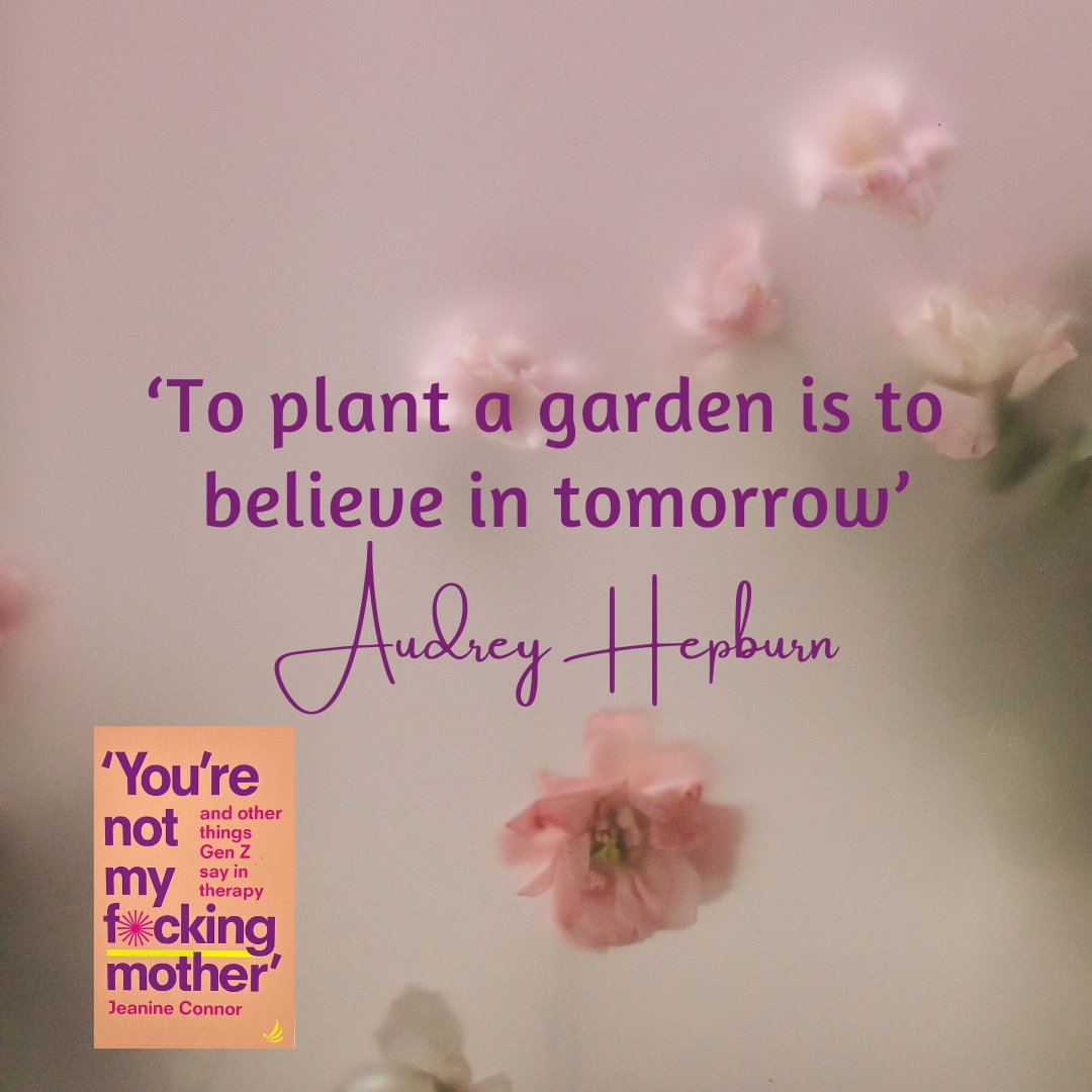 My book is about therapy, not gardening, but there are many similarities: trust in the process, belief in the possibility of growth & trust that things will be better tomorrow than today
#nationalgardeningweek #gardening #selfcare #YNMFM #TherapistsConnect
lnkd.in/eQMuaT2u