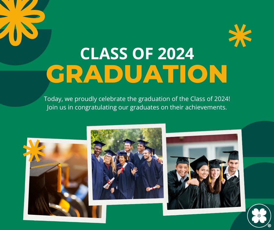 Congratulations to the Class of 2024! 🎓 Let's celebrate their incredible achievements together. Tag a recent grad to spread the joy or share your own exciting future plans below! 🎉 #Classof2024 #FuturePlans