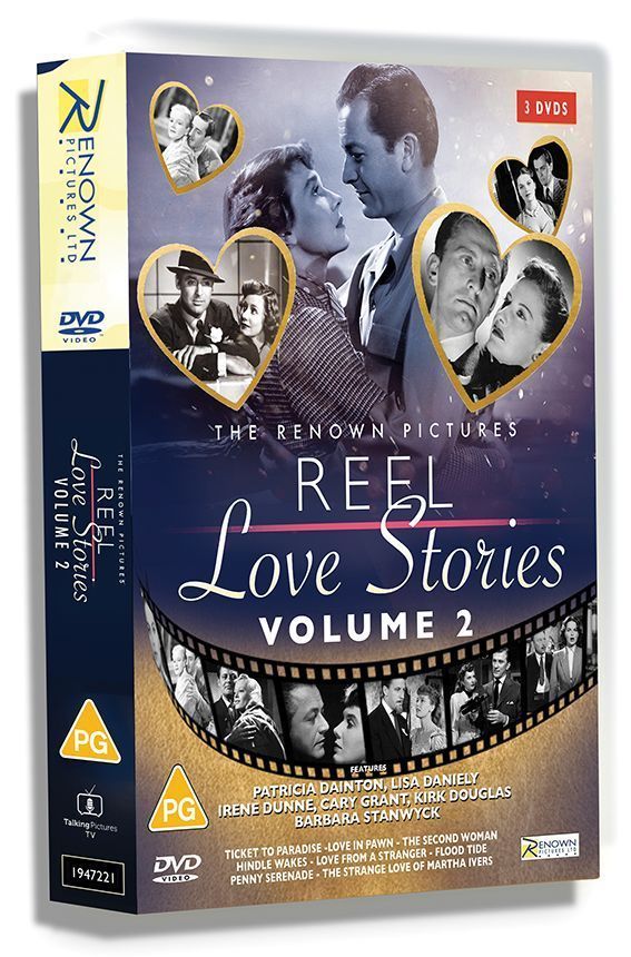 Our Box Set of the Week offer is THE RENOWN PICTURES 'REEL' LOVE STORIES Vol 2. Eight films featuring #PatriciaDainton #LisaDaniely #BasilRathbone #CaryGrant #BarbaraStanwyck and many more! Just £10 with free P&P #optionalsubtitles buff.ly/4bjKXt7