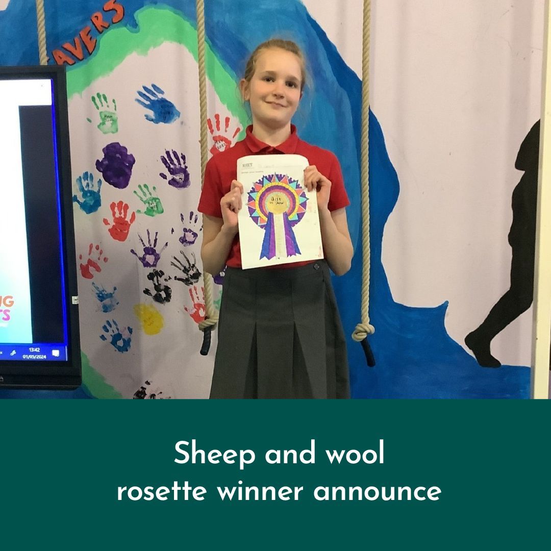 Following our successful competition to design the prize winning rosette for the sheep and wool classes at this year’s Royal Highland Show, we are delighted to announce the winning design! Read more on our blog ➡️ buff.ly/4a389uK @‌lamlashprimary @scotlandrhshow