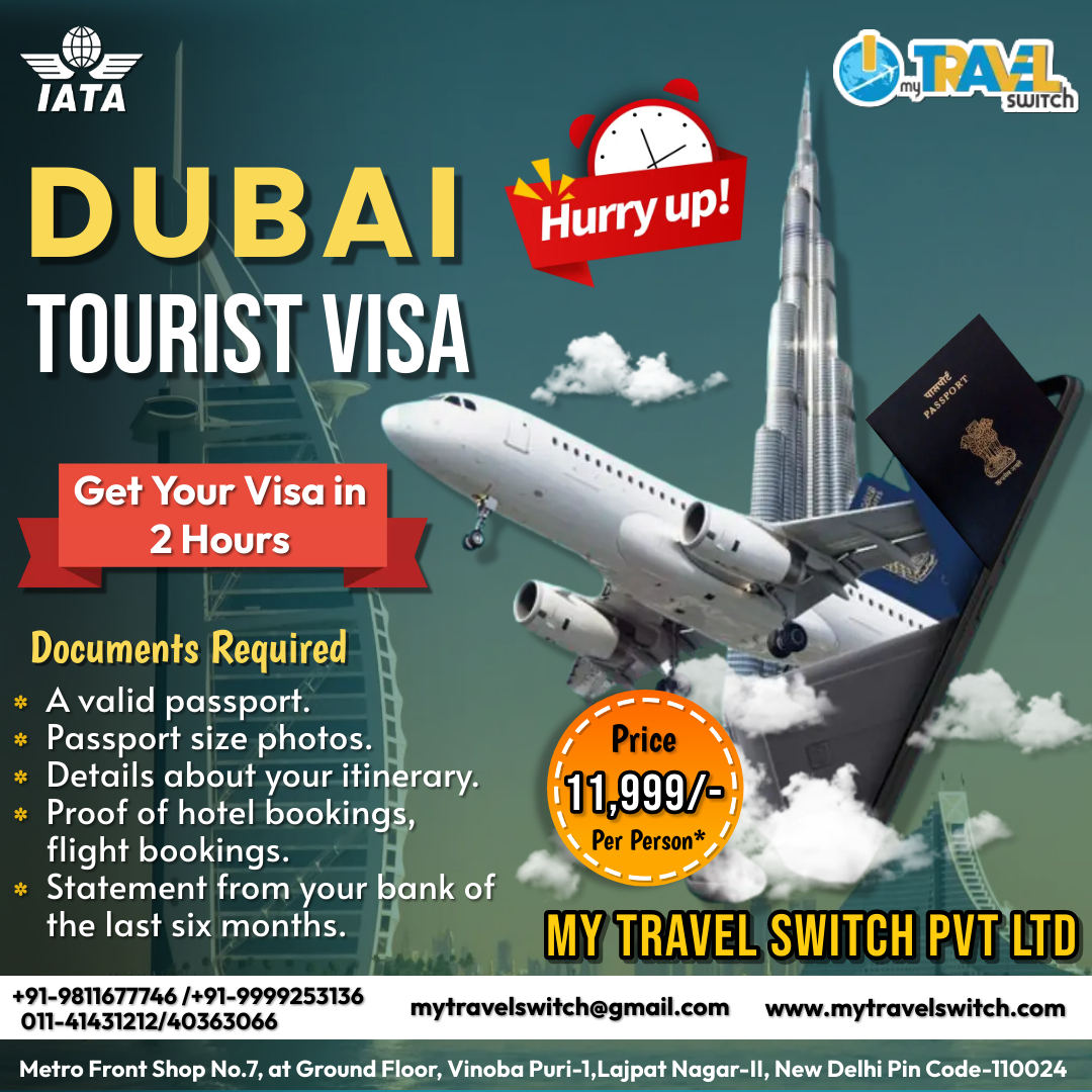 'Ready to explore the vibrant city of Dubai? Apply for your tourist visa now and get ready for an unforgettable experience in the desert oasis.'

#dubai #dubai🇦🇪 #arab #burjkhalifa #dubaivisa #hurryup #tourist #visa #travel #visit #applynow #travel #passport #voucher #Twitter