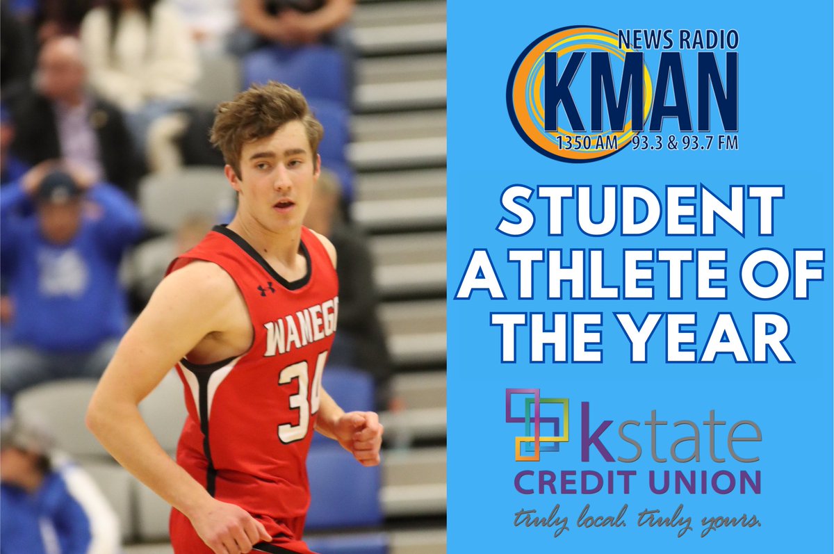 Congratulations to the 2024 K-State Credit Union & Orthopaedic and Sports Medicine Center/KMAN “Student-Athlete of the Year”…from Wamego High School…Drew Pettay! Read his bio here: 1350kman.com/kmans-athlete-…