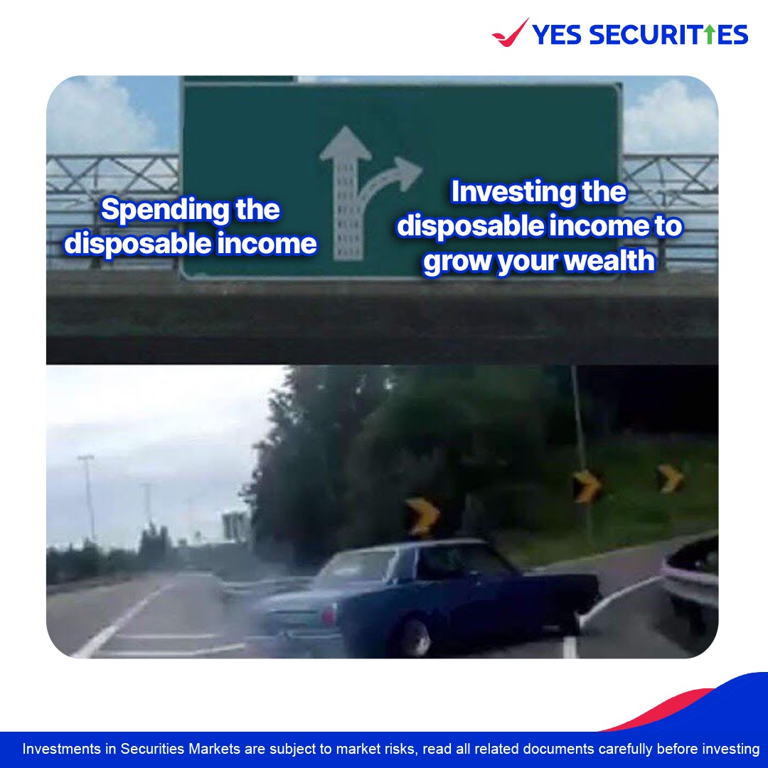 If you have some disposable income, it would be wise to invest it.📈

Disclaimer: bit.ly/3DZqs3K

#YESSECURITIES #ChoiceoftheWize #stockmarket #stockmarketmemes #trading #investing