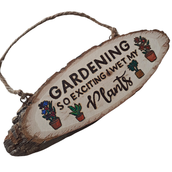 Happy #worldnakedgardeningday! Need a gift for a #gardening lover? This hand burnt rustic plaque is perfect for a garden shed or allotment. woodenyoulove.co.uk/product/handma… #MHHSBD #firsttmaster #GardeningTwitter #UKGiftHour #ukgiftam