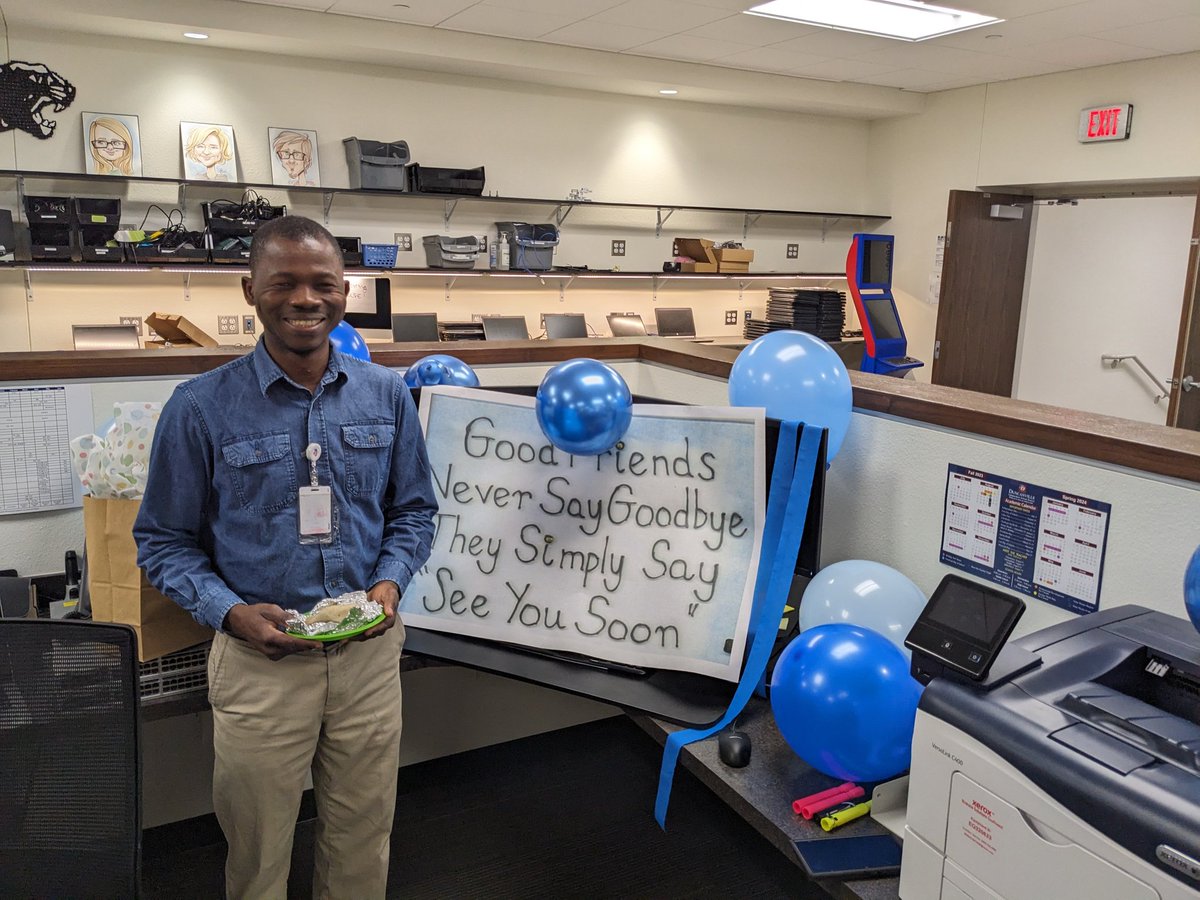 We are going to miss this guy but @BankofAmerica is getting a good one! Congrats Ousmane!