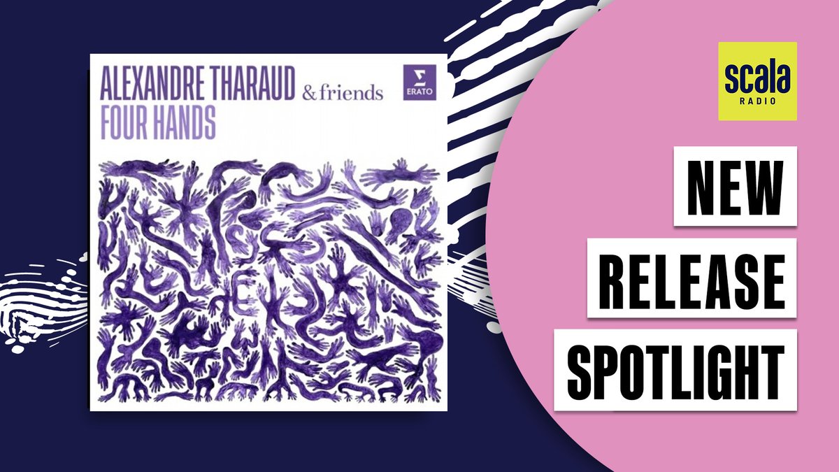 Here is the new album from @atharaud and friends on @WarnerClassics, which can be heard on Hannah Cox's @ScalaRadio show tomorrow🎹 📻planetradio.co.uk/scala-radio/sh… 💿w.lnk.to/4hands