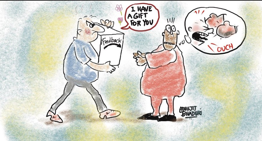 We keep being told that 'feedback is a gift'. But who really welcomes unsolicited negative feedback? Brain research shows it often triggers a “fight or flight” response, flooding our brains with stress hormones & limiting our ability to absorb information. @dastillman says it's