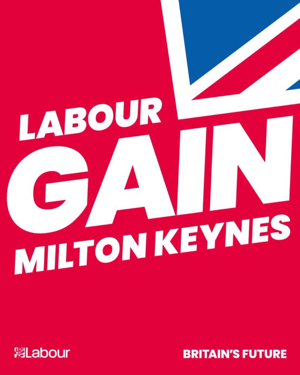 Very proud to be Leader of Labour Milton Keynes!