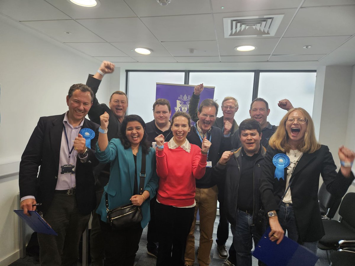 Congratulations Stéphanie Petit on a huge by election win in Norland ward! 💙Conservative vote share up to 51%!🗳️ This shows residents back our campaigns to: Reopen Notting Hill police station👮‍♂️ Stop the tube station closures🚉 Oppose TfL's plans for Holland Park Roundabout🚗