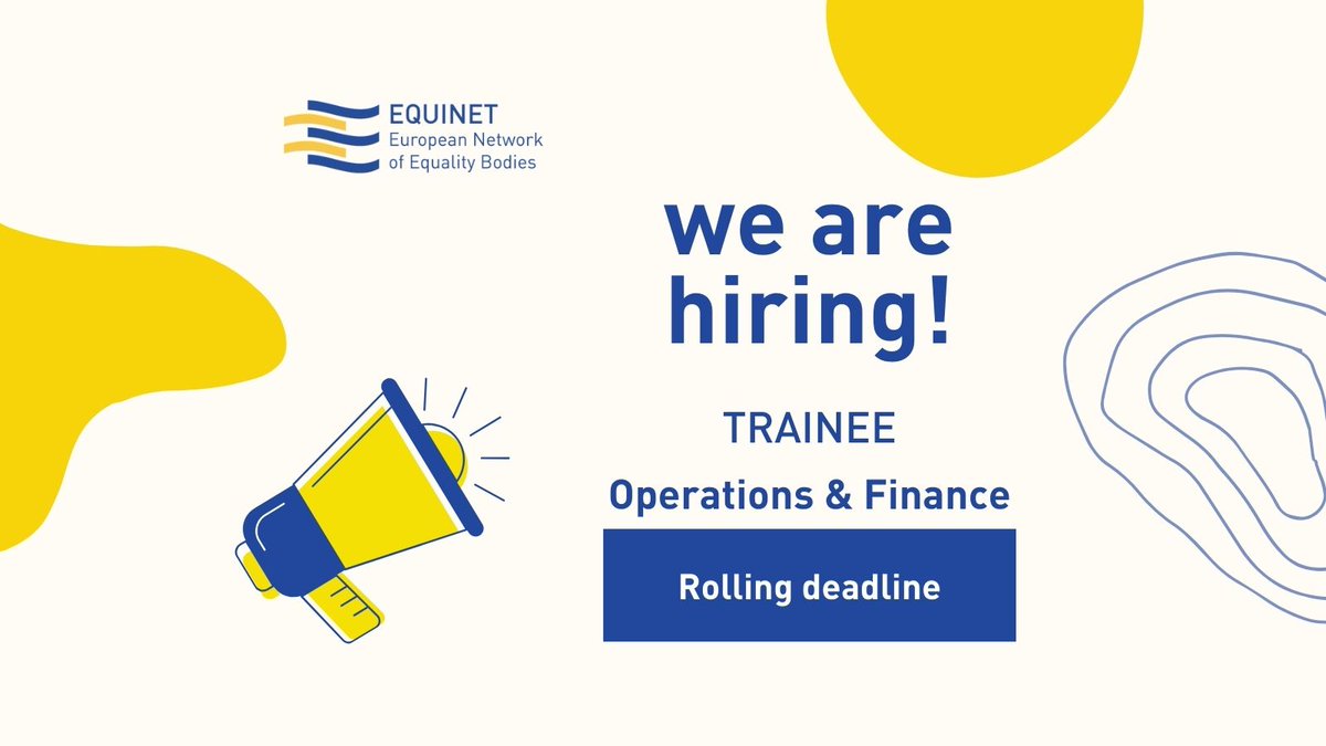 🚀 #JobAlert! 🚀 Equinet is looking for an #Operations & #Finance Trainee! A full-time paid opportunity to gain hands-on experience in a European membership organization. Apply now!⬇️ 🔗tinyurl.com/nheb2vp4 #JobOpportunity #JobFairy #PaidTraineeship #Traineeship