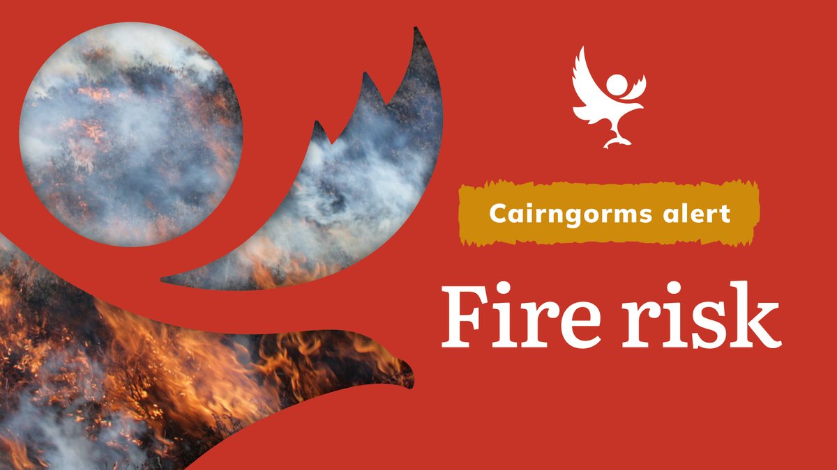 Extreme fire risk ⚠️ There's an extreme risk of wildfire across NW Scotland until 4 May and a very high risk across the rest of the country. Please do not light any fire or BBQ, ensure cigarettes are fully extinguished and take litter with you. More: firescotland.gov.uk/news/extreme-r…