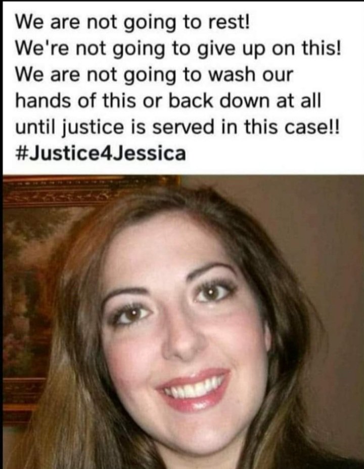 I feel the the wheels of justice turning. #Justice4Jessica