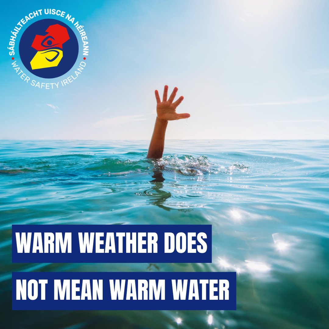 Warm weather ☀️ does not mean warm water 🌊 This May bank holiday weekend don't get caught out in the cold. ✅Enter slowly to avoid cold water shock ✅Always swim with your depth ✅Never use inflatables ✅Ask a local if you are unsure ✅Never swim in quarries/reservoirs