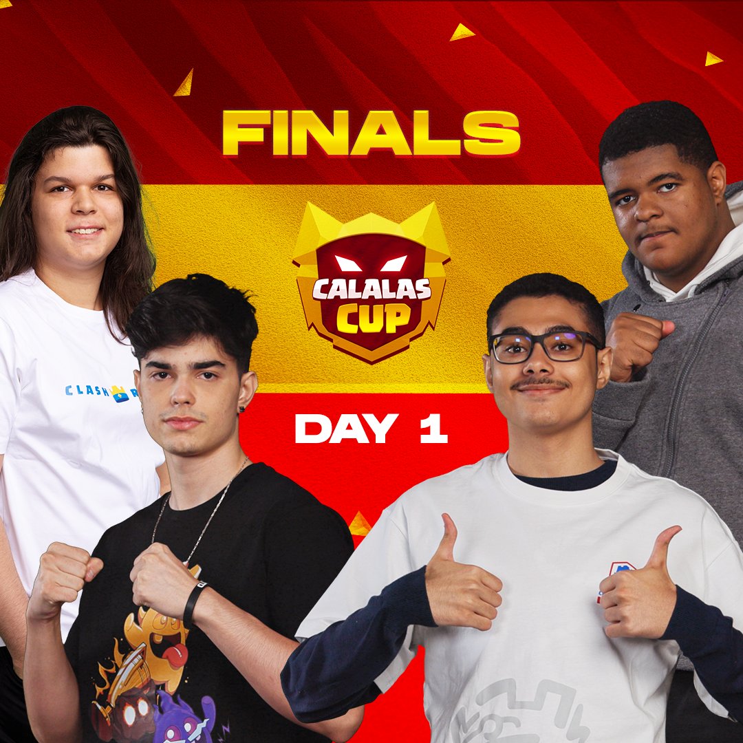 Day 1️⃣ of the @calalascup Grand Finals takes place in 30 minutes ⏱ The Top 16 players from Stage II will compete in a double-elimination bracket — The first round of the Upper & Lower Bracket will be played tonight ⚔