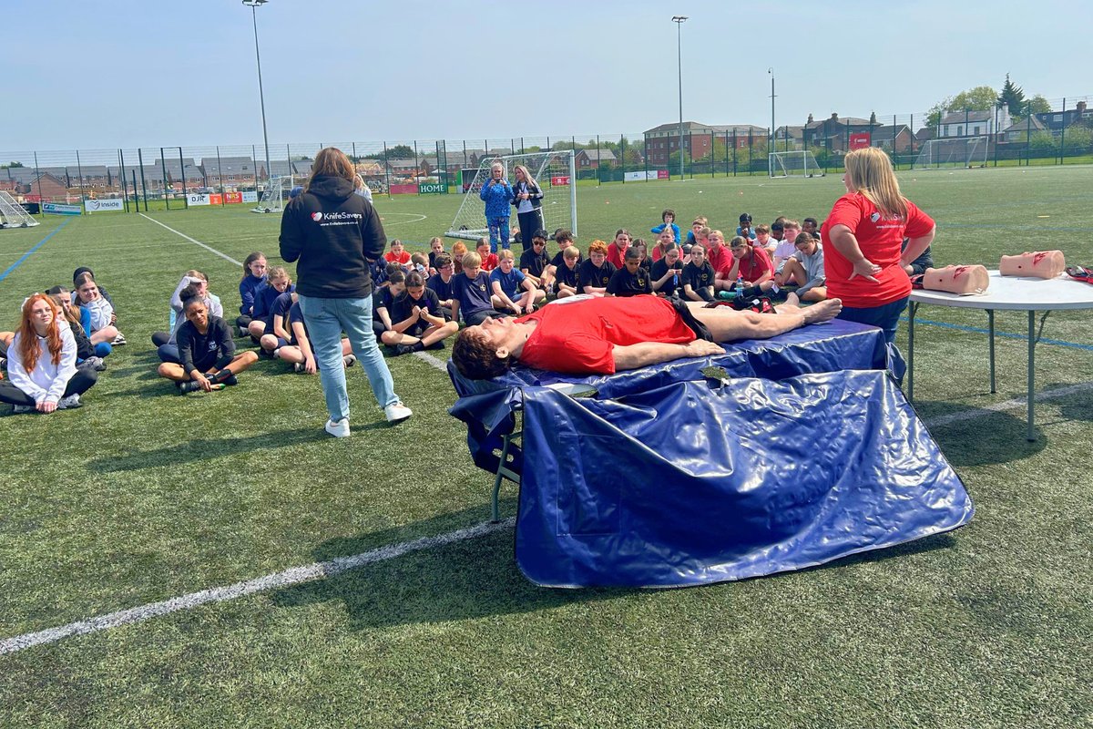 @LFCFoundation @TRFCCommunity @EITC The tournament also included sessions on the dangers and consequences of carrying a knife by @KnifeSavers, @MerPolCEU and spoken word artist Joseph Roberts. Events like this form part of our dedicated approach to tackling knife crime through education, prevention and engagement.