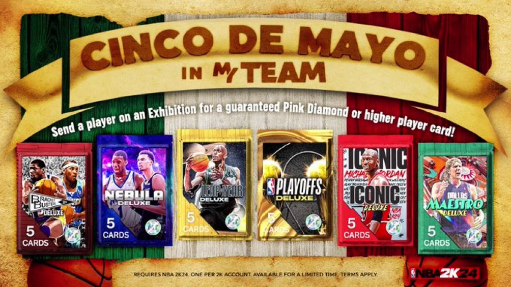 Cinco de Mayo in MyTEAM is a W 🔥