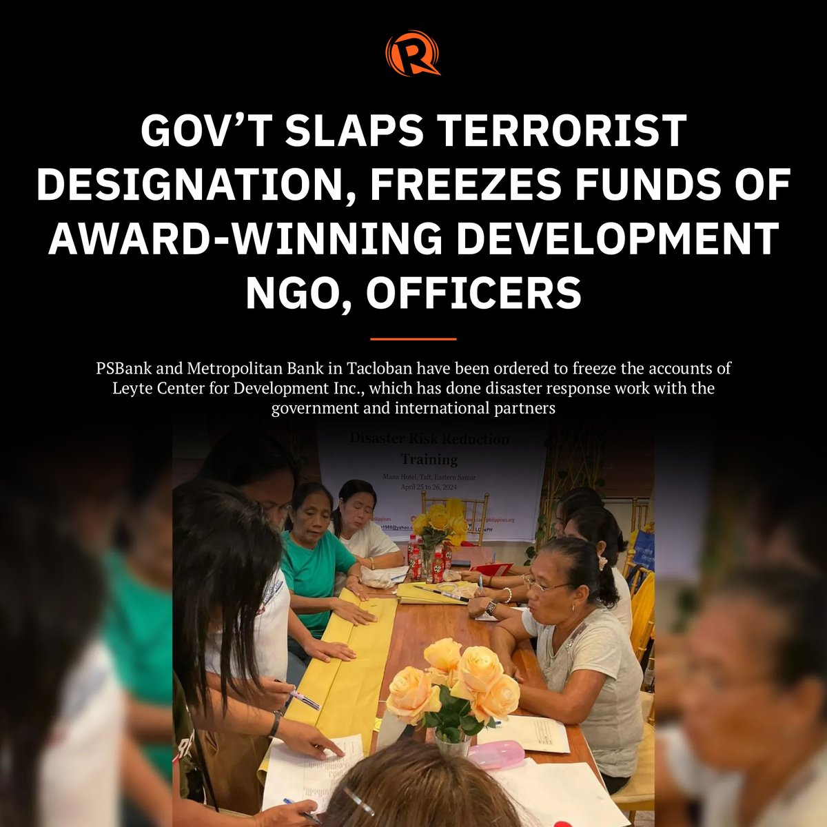 EXCLUSIVE: The Anti-Money Laundering Council has handed down resolutions freezing five bank accounts of an Eastern Visayas-based development organization that has won awards for alleviating poverty and responding to the needs of communities hit by natural disasters.…