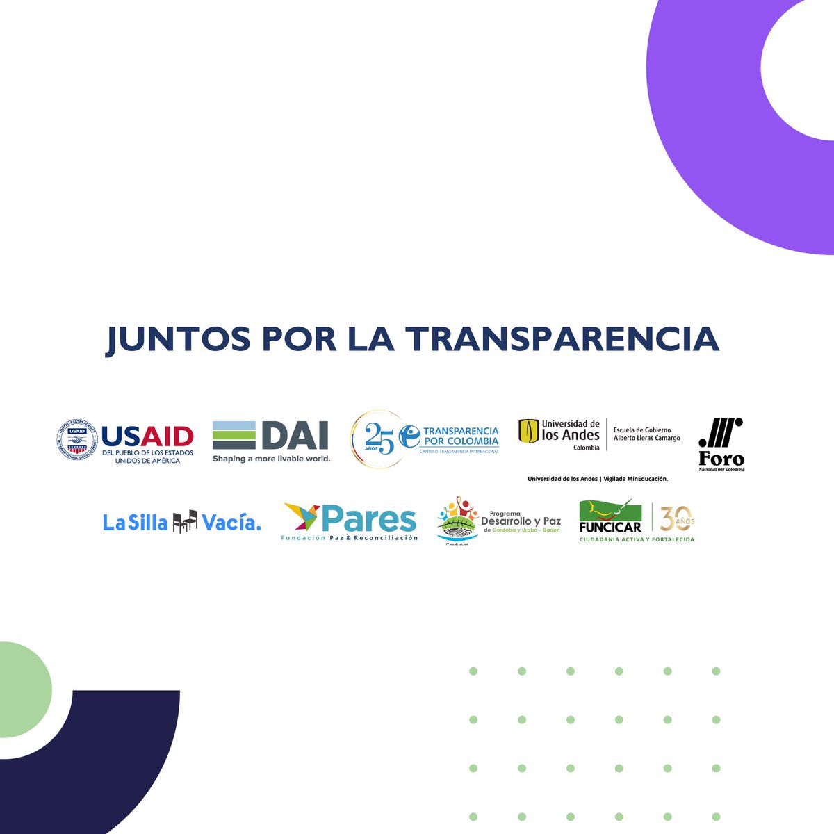 ¡Conmemoramos el Día Mundial de la #LibertadDePrensa! 📰✊ Fortalecemos el periodismo de investigación para garantizar el acceso a la información y la transparencia en la lucha contra la corrupción y la promoción del debate público. #PeriodismoXTransparencia