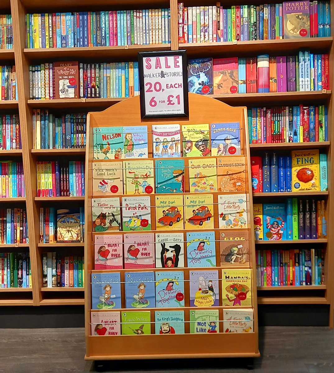 While supplies last: Pre-owned Walker books for early readers are 20p each or 6 for £1. Offer available in shop only. #GoldstoneBooks #indiebookshop #shoplocal #preowned #sale