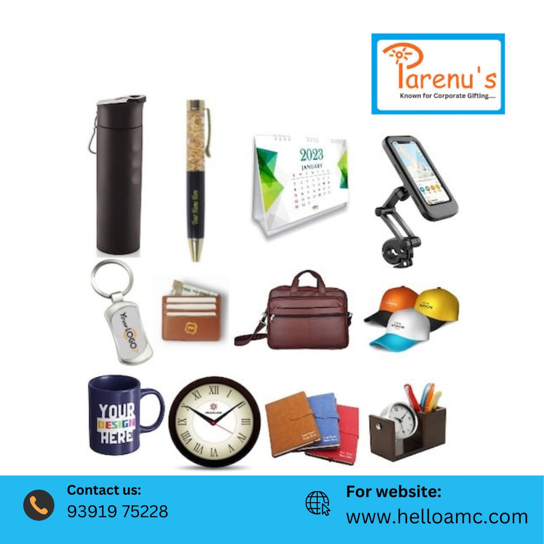 We provide customised corporate gifting solutions to large corporates and SME's. We offer promotional gifting solutions for employees & clients.

Call :  9391975228

#corporategifting #parenus #employeegift #fuzo #offikraft #portronics #gifts #newjoineekit #welcomekits