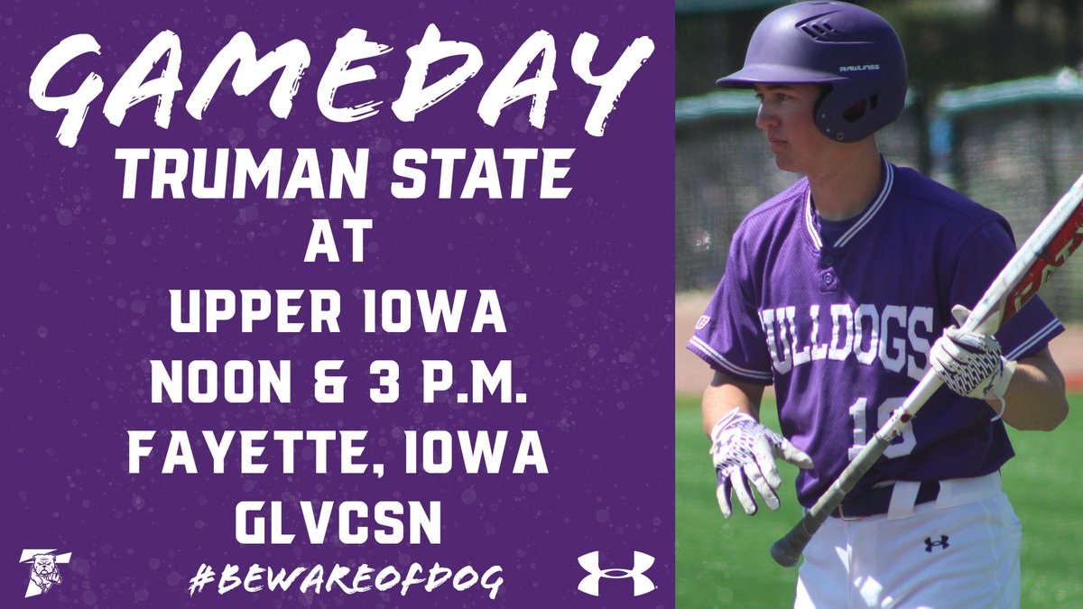 ⚾️ Gameday! ⚾️ @TrumanBaseball at Upper Iowa ⏰ Noon & 3 p.m. 📍 Fayette, Iowa 📺 glvcsn.com/uiu/ 📊 uiupeacocks.com/sidearmstats/b…