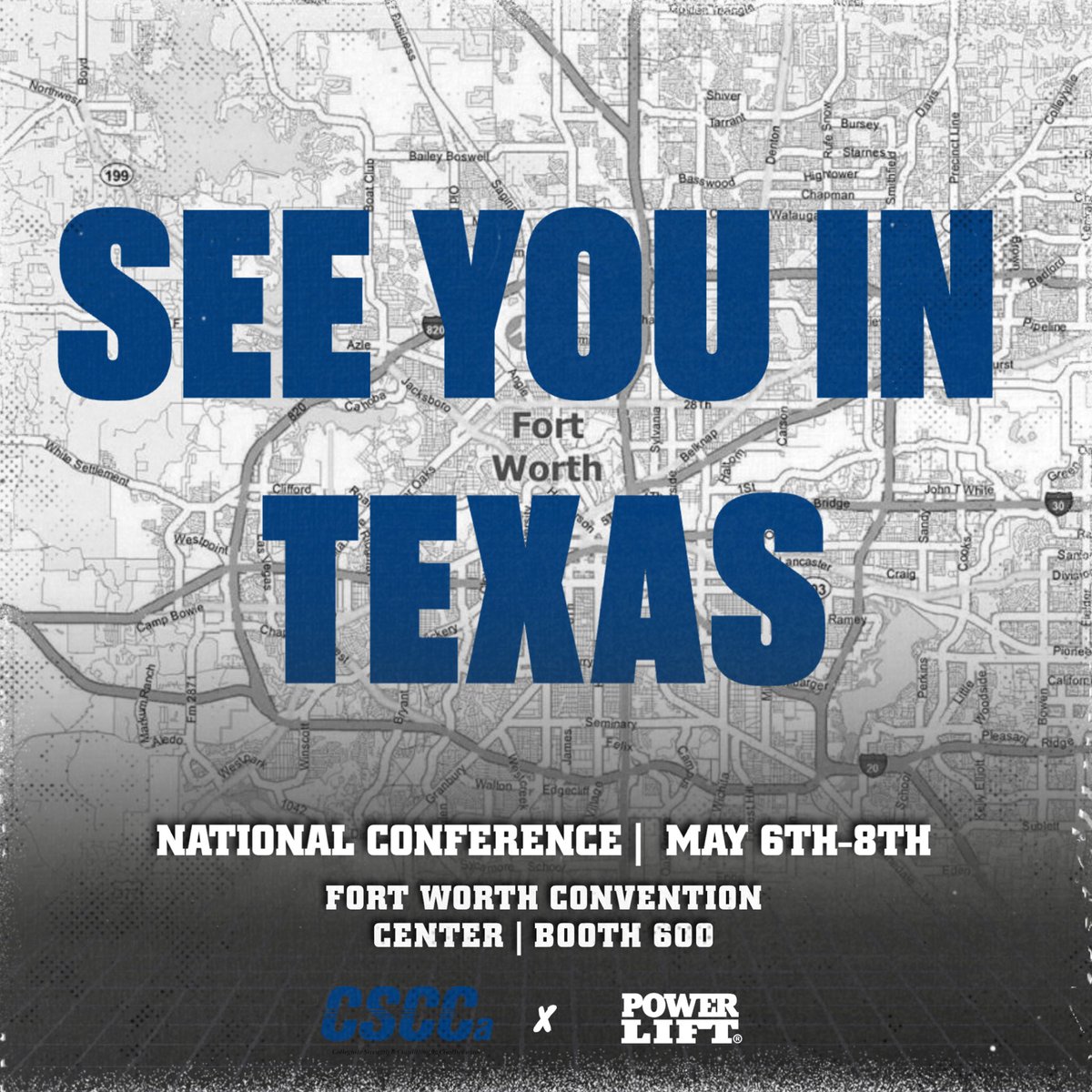 power_lift's tweet image. 𝘼𝙧𝙚 𝙮𝙤𝙪 𝙧𝙚𝙖𝙙𝙮?🤠

We can’t wait! Make sure to stop by 𝐛𝐨𝐨𝐭𝐡 𝟔𝟎𝟎 and check out why our customers are #PowerLiftProud💪 

#CSCCa #NationalConference